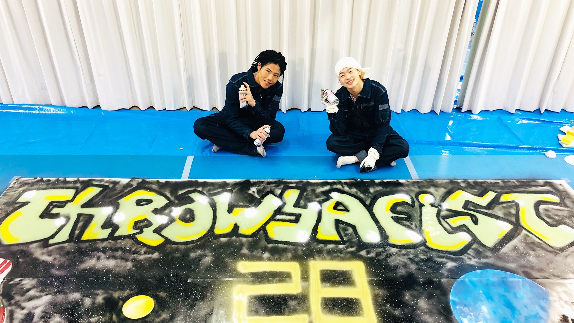 山本彰吾＆後藤拓磨が巨大スプレーアートに挑戦！〜前編〜 2019/6/13(木)THE RAMPAGE