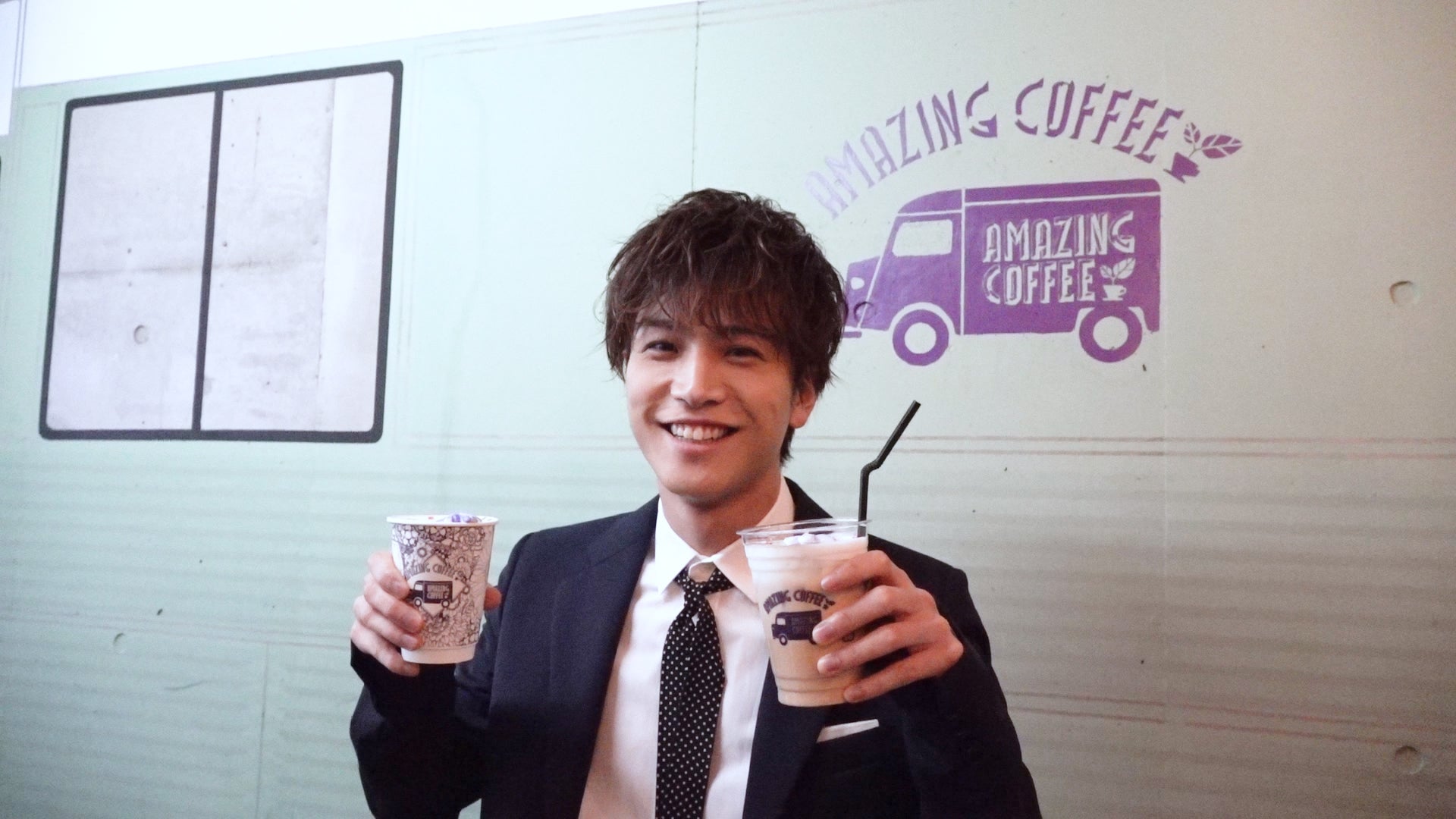 岩田剛典 AMAZING COFFEE中目黒店を緊急初訪問！ 2018/3/23(金)三代目