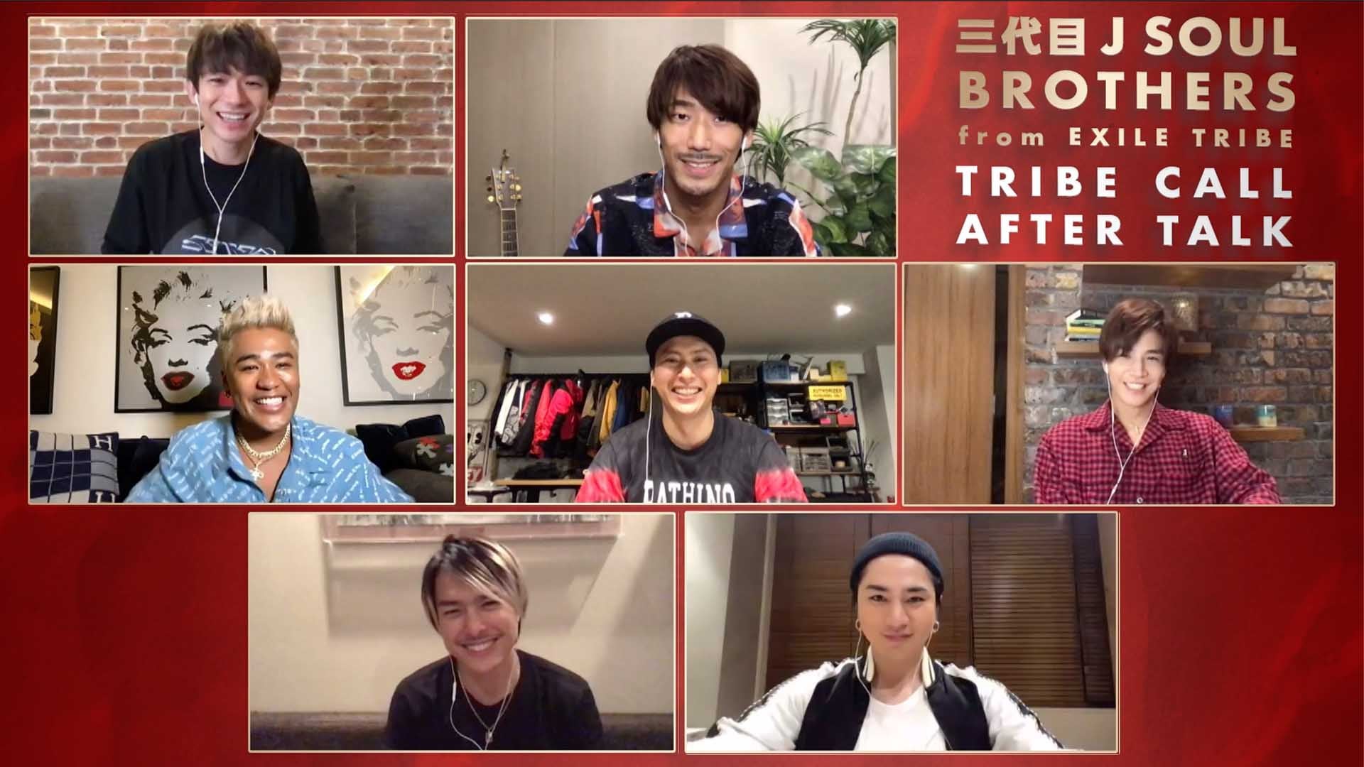 三代目 J SOUL BROTHERSのTRIBE CALL -AFTER TALK-Vol.2 2020/6/12(金)三代目 J SOUL  BROTHERS オリジナル