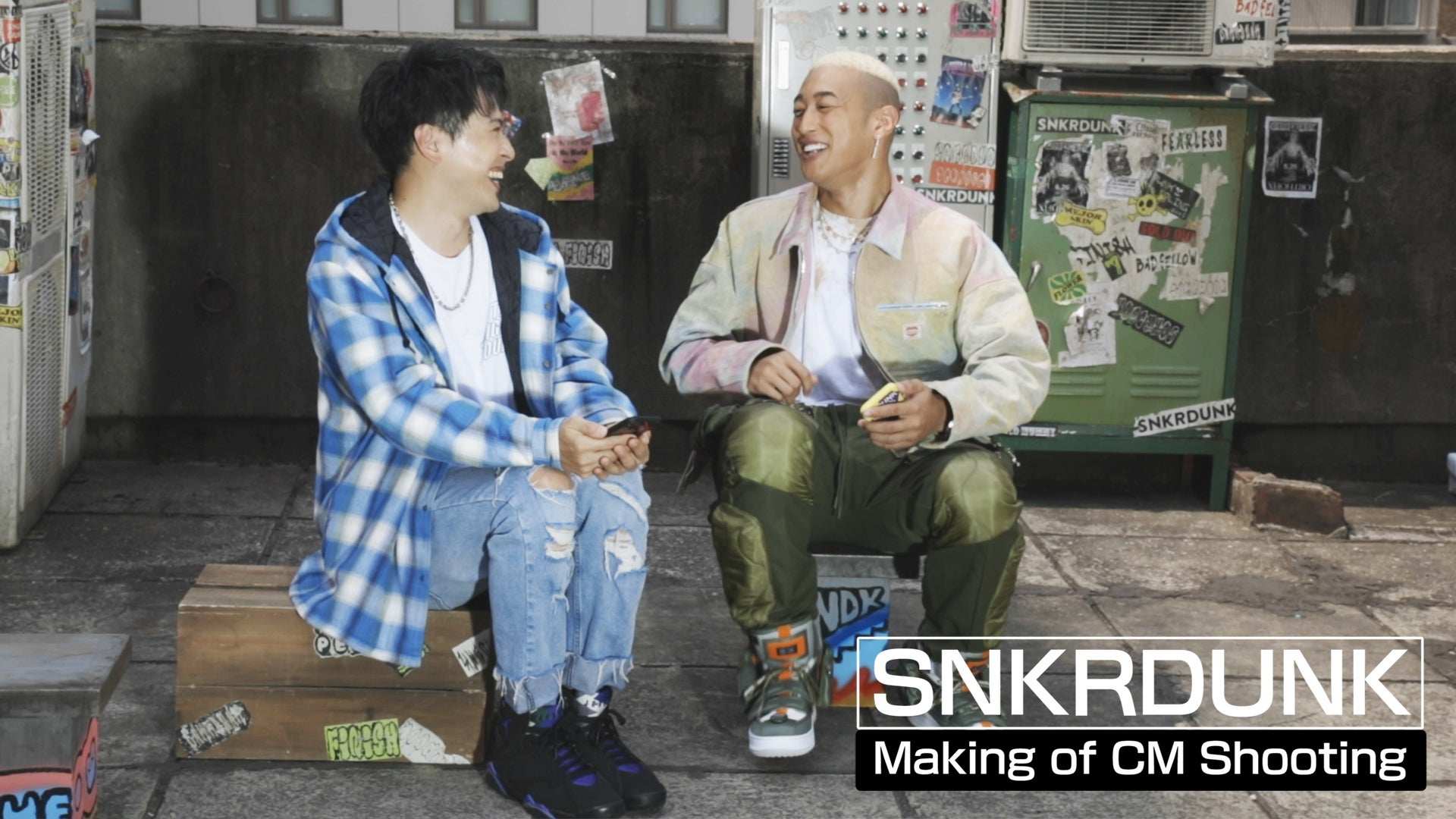 山下健二郎×関口メンディー「スニーカーダンク」TVCM撮影に密着！ 2020