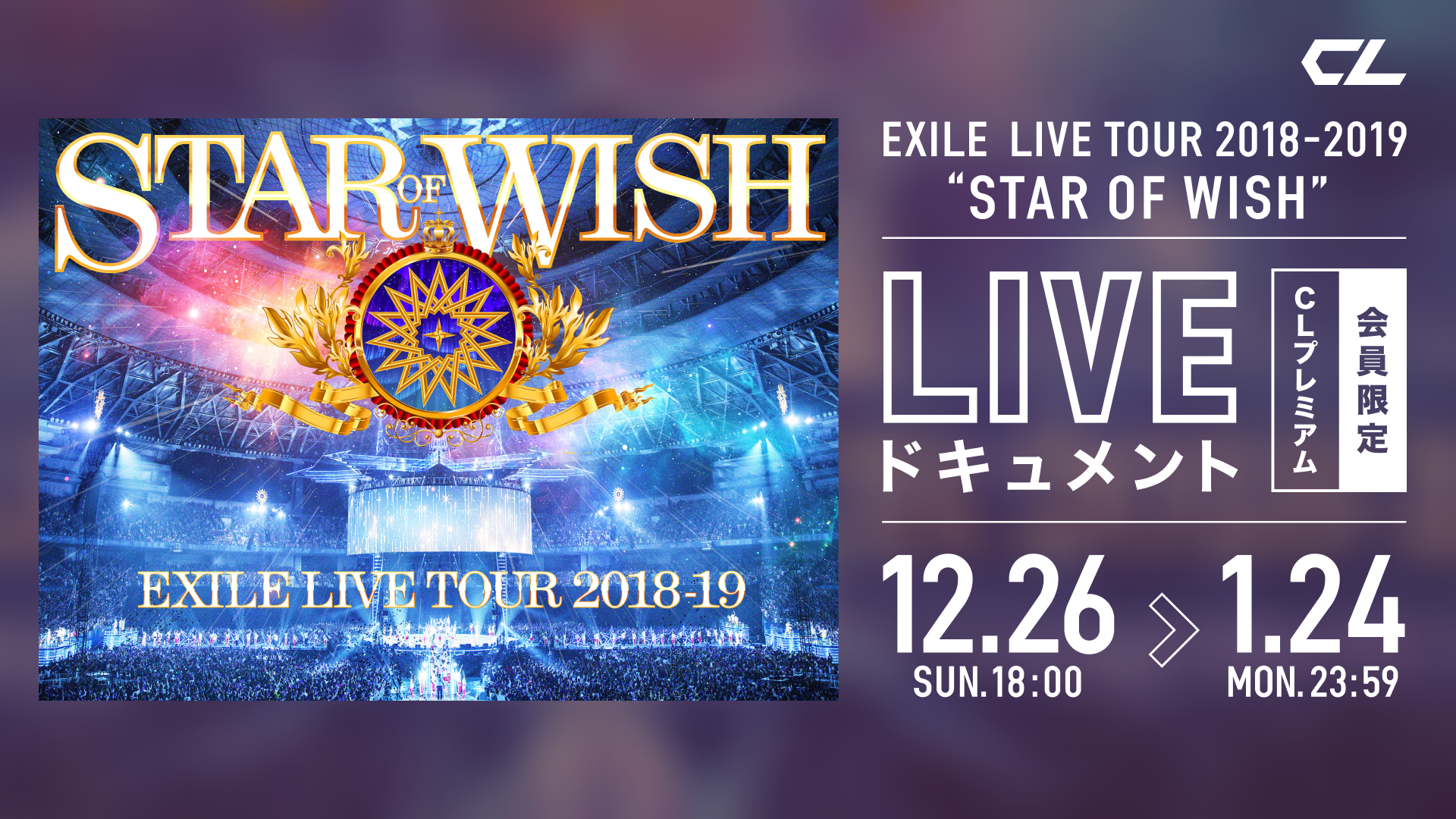 【期間限定配信】EXILE LIVE TOUR 2018-2019 