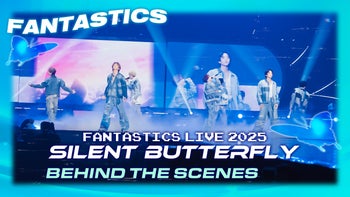FANTASTIC LIVE 2025 クッション　堀夏喜　青 Process of FANTASTICS LIVE 2025 